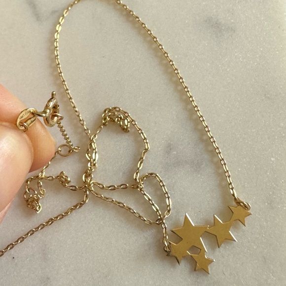 14kt gold adjustable necklace - Picture 3 of 3